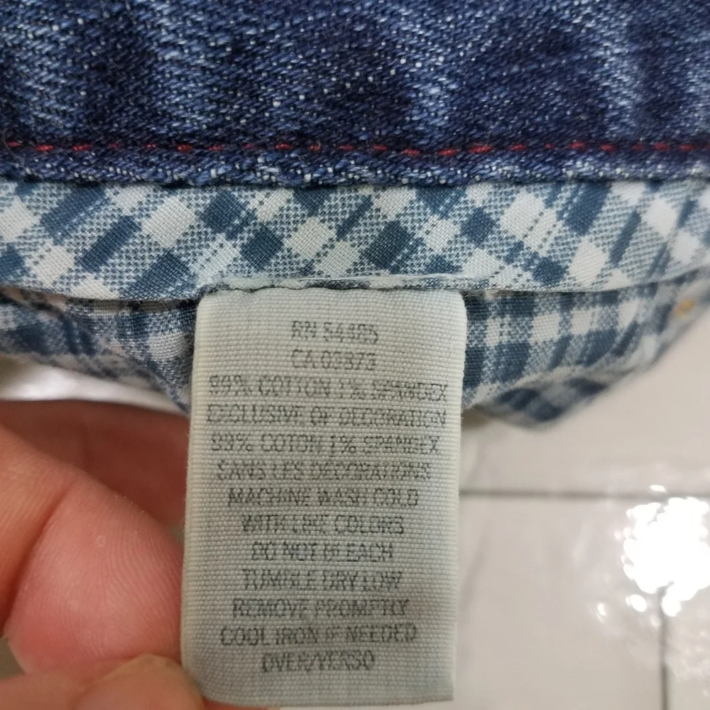 American Eagle 1995 Denim Mini Skirt 4